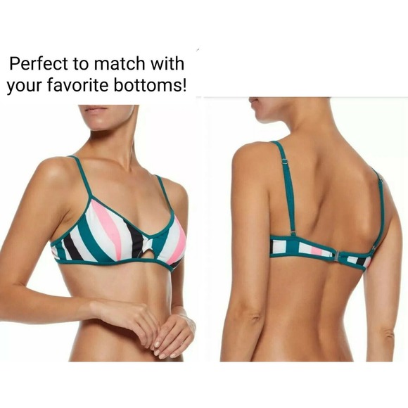 SOLID & STRIPED NET-A-PORTER MIX & MATCH "THE THEA" SWIM BIKINI TOP $90 US XS - Picture 3 of 11